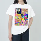 もののけCo.のみんなではっぴーす（＾ω＾） ヘビーウェイトTシャツ