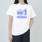 香庭くゆるのジャンクフード/ハンバーガー ヘビーウェイトTシャツ