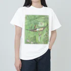 かえる商店のハンモックで眠るおやゆびひめ by Elsa Beskow ヘビーウェイトTシャツ