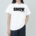 おもしろいTシャツ屋さんのSNOWBOARD　スノーボード ヘビーウェイトTシャツ
