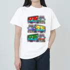 P-STYLEのトラックトリオ(カラーver.) ヘビーウェイトTシャツ