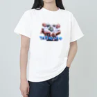 🍩tarojiro(たろじろ) shop🍩の双子を抱えるTシャツ by AI Heavyweight T-Shirt