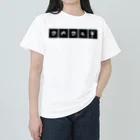 ssrbtnのo ブロック反転 ヘビーウェイトTシャツ