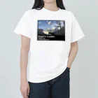 下北龍雲堂の【👼開運👼】下北天使の梯子（英語表記・日付入り）グッズ Heavyweight T-Shirt