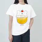 pecori ぺこりのしろくまのクリームソーダ　オレンジ味 Heavyweight T-Shirt