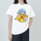 スライムバケツ店のそぼろ忍さん画 公式れいねさん ヘビーウェイトTシャツ