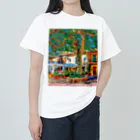 GALLERY misutawoのマヨルカ島 バルデモーサの広場 Heavyweight T-Shirt