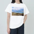 あべこのお店 の北海道の海 Heavyweight T-Shirt