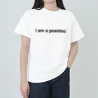 physicsのI am a postdoc ヘビーウェイトTシャツ