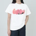 masumi maedaの寄り添う　アキクサインコ Heavyweight T-Shirt