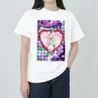 pocket_pocheの不思議の国のアリスとチシャ猫 Heavyweight T-Shirt