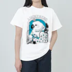 ろう飼い主のLUCKY BIRD Heavyweight T-Shirt