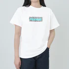 Honest のボックスロゴ(セメント) ヘビーウェイトTシャツ