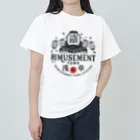 HAHAHA CLOTHINGの和MUSEMENT TOWN 浅草（黒ロゴ） Heavyweight T-Shirt