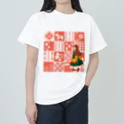 Cicogna（チコーニャ）のpatchwork GIRL ヘビーウェイトTシャツ