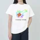 sabinukiosushiの単独で大気圏突入するメンダコ （文字入り） Heavyweight T-Shirt