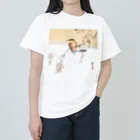 MUGEN ARTの小原古邨　桜と鳥　Ohara Koson 日本のアートTシャツ＆グッズ Heavyweight T-Shirt