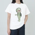 メイプル楓／イラストレーターの【大阪生まれの河童】/ Vol019191 ヘビーウェイトTシャツ