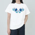 segasworksのForget me (k)not（抱きツバメちゃん） ヘビーウェイトTシャツ