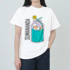 sumanandaのSUMANANDA公式　a left-handed batter in the flower vase Heavyweight T-Shirt