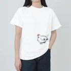 segasworksのこっちに来るライチョウさん Heavyweight T-Shirt