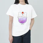 pecori ぺこりのぶどうのしろくまのクリームソーダ Heavyweight T-Shirt