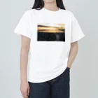 koki_photographerの天使の梯子 Heavyweight T-Shirt