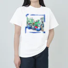 yuko maegawaのまちなか植木鉢 ヘビーウェイトTシャツ