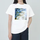 雨とか風とか景色とかの水面カラー Heavyweight T-Shirt