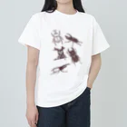 23_drawingのカブトムシとクワガタ Heavyweight T-Shirt