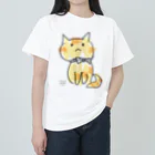 保護ねこカフェ もりねこのえびぞう ヘビーウェイトTシャツ