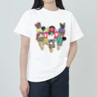 みきぞーん｜保護猫 ミッキー画伯と肉球とおともだちのmuchaguraainima ice ヘビーウェイトTシャツ