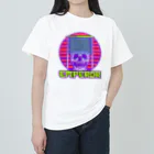 中華呪術堂（チャイナマジックホール）の【前面】skeleton emperor Heavyweight T-Shirt