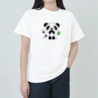 SHOP ©︎w♡p⭐︎3号店のアイス大好きパンダくん♡ ヘビーウェイトTシャツ