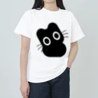 Suzutakaのくろねこクロル（どうしたの） ヘビーウェイトTシャツ