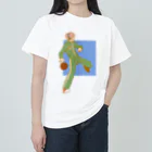 Kaito_no9のバスケ少年 ヘビーウェイトTシャツ