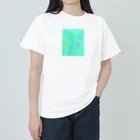 sb&colorの薄緑ハサミとくし Heavyweight T-Shirt