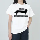 PolarBearLABOのLONG GOLDEN RETRIEVER ヘビーウェイトTシャツ