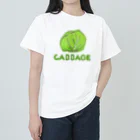 chicodeza by suzuriのcabbage ヘビーウェイトTシャツ
