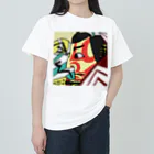 じゃぱにぃずぴぃぽぅの市川鰕蔵の碓井の荒太郎定光 ヘビーウェイトTシャツ