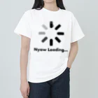 うすしお NACLのニャウ ローディング… Heavyweight T-Shirt