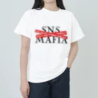 王子のアパレル SnprinceのNO SNS MAFIA by Snp Heavyweight T-Shirt