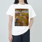 世界美術商店の黄色いキリスト / The Yellow Christ ヘビーウェイトTシャツ