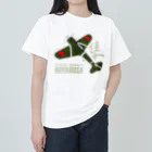 Atelier Nyaoの一式戦ハヤブサ 加藤隼戦闘隊長機 type.1 ヘビーウェイトTシャツ