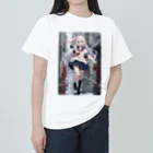 KAZAHANAの雨上がりの少女 Heavyweight T-Shirt