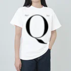 Egyptian TriangleのET "Q" BLK ヘビーウェイトTシャツ