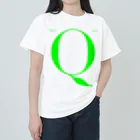 Egyptian TriangleのET "Q" GRN ヘビーウェイトTシャツ