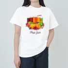 littlebit / リルビーのフルーツジュース ヘビーウェイトTシャツ