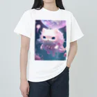 brand-new-cat-worldのjellyfishcat Heavyweight T-Shirt