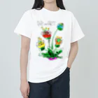 スタジオばんやの花シンプル ヘビーウェイトTシャツ